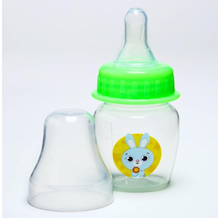 Бутылочка для кормления «Наше чудо», классическое горло, 60 мл., от 0 мес., цвет зелёный Бутылочка для кормления «Наше чудо», классическое горло, 60 мл., от 0 мес., цвет зелёный