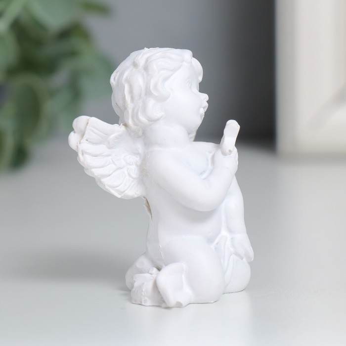 Сувенир полистоун  Сувенир полистоун "Белоснежный ангел со звёздочкой" МИКС 4,5х3,5х5,5 см