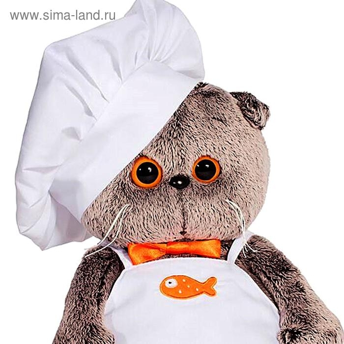 Мягкая игрушка «Басик шеф-повар», 30 см
