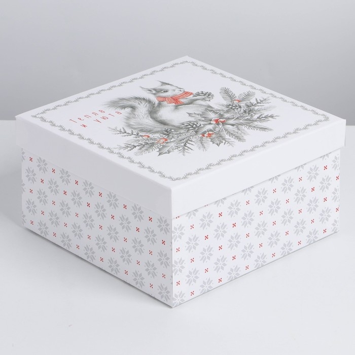 Набор подарочных коробок 3 в 1 «С Новым годом», 18 х 18 х 10‒22 х 22 х 12 см, Новый год