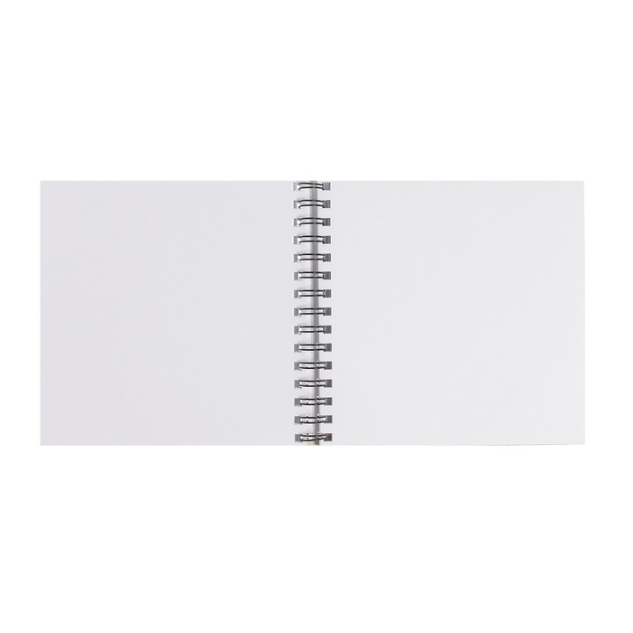 Скетчбук 195 х 195 мм, 80 листов, на гребне, "Лошади", твёрдая обложка, матовая ламинация, блок 100 г/м2