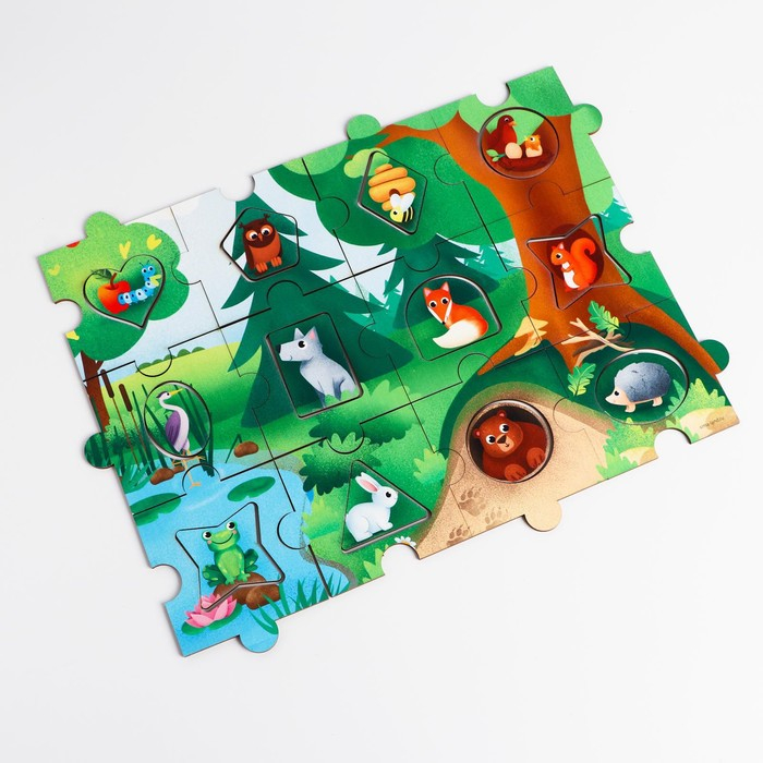 Досочки Сегена &laquo;Картинки&raquo;, пазл