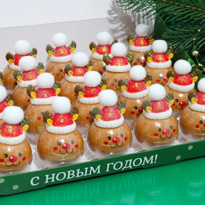 Новый год. Бальзам для губ «Новогодний олень» Новый год. Бальзам для губ «Новогодний олень»