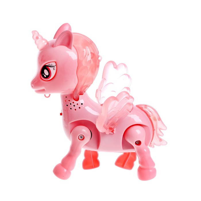 Игрушка «Любимый единорог», ходит, свет, русская озвучка Игрушка «Любимый единорог», ходит, свет, русская озвучка