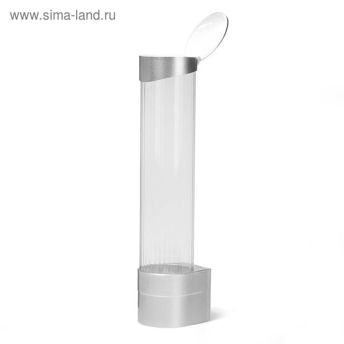 Стаканодержатель AquaWork CH-1, крепление на шурупах, 100 стаканчиков, серебристый Стаканодержатель AquaWork CH-1, крепление на шурупах, 100 стаканчиков, серебристый