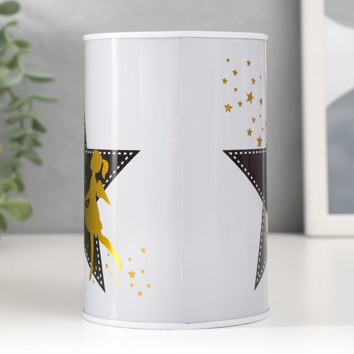 Копилка металл Копилка металл "Звёздный ангел" МИКС 8х8х12,5 см