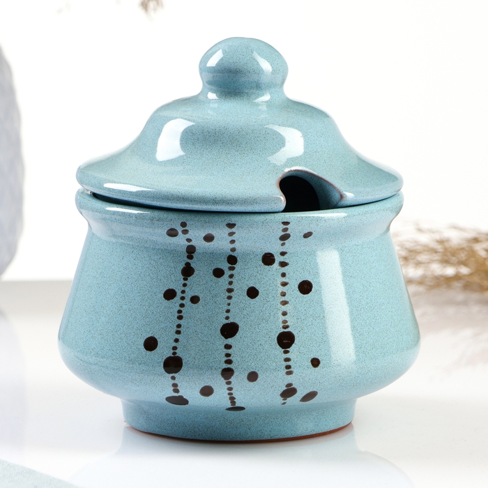 Сахарница Сахарница "Псковская" 0,3л / 12х12,5см, блюз