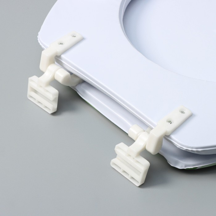 Сиденье для унитаза с крышкой Доляна «Камни дзен», 40×37 см, мягкое Сиденье для унитаза с крышкой Доляна «Камни дзен», 40×37 см, мягкое