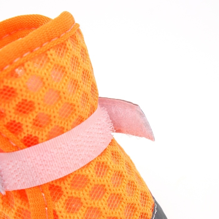 Ботинки "Кросс", набор 4 шт, 5 размер (5,8 х 4,5 см), оранжевые