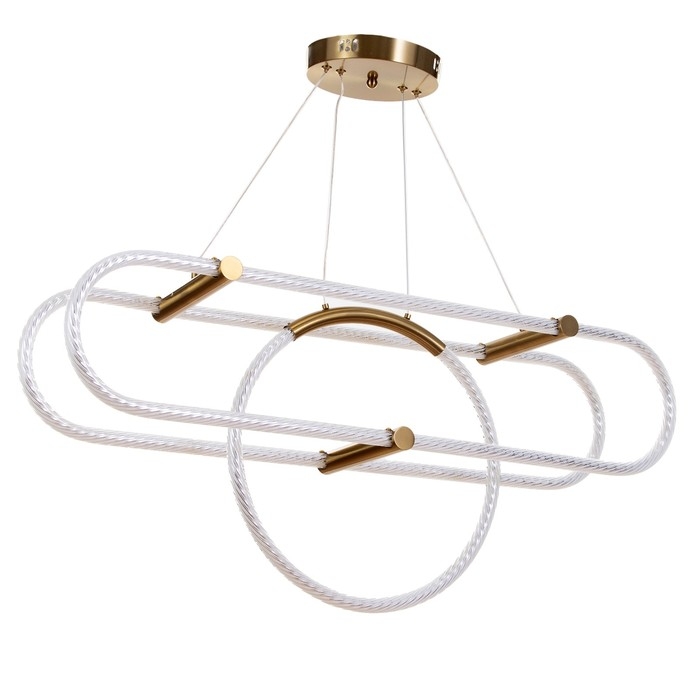 Люстра BayerLux Люстра BayerLux "Велли" 3хLED 117Вт 4000К золото 90х20х90 см