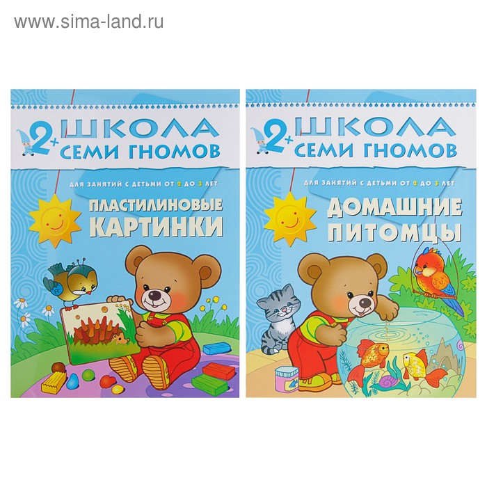 Полный годовой курс от 2 до 3 лет. 12 книг с картонной вкладкой. Денисова Д. Полный годовой курс от 2 до 3 лет. 12 книг с картонной вкладкой. Денисова Д.