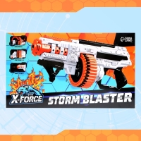 Бластер Storm blaster, стреляет мягкими пулями, работает от батареек