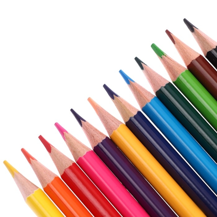 Карандаши 12 цветов ErichKrause Карандаши 12 цветов ErichKrause "Простоквашино", дерево, трехгранные, европодвес