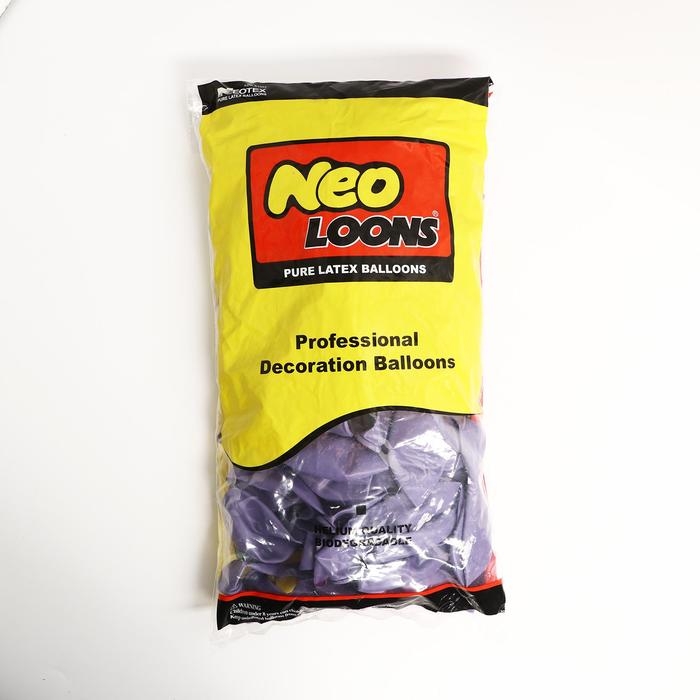 Шар латексный 12 Шар латексный 12", макарун, набор 100 шт., цвет лиловый