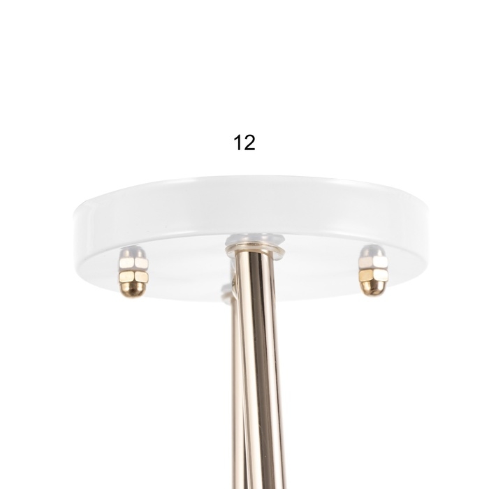 Люстра Люстра "Рина" 2хЕ27 40Вт бело-золотой 40х28 см