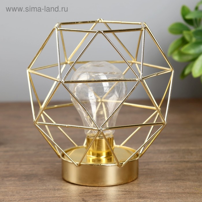 Ночник Ночник "Лофти" LED МИКС 15х15х16 см RISALUX