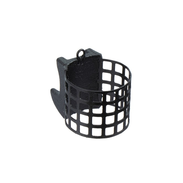 Груз-кормушка металлическая X-FEEDER ME BATMAN M PERFO, цвет Matt Black, 60 г, 30 мл Груз-кормушка металлическая X-FEEDER ME BATMAN M PERFO, цвет Matt Black, 60 г, 30 мл