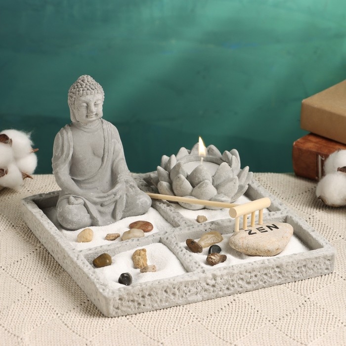 Сад камней  Сад камней "Харуми" 19х19х15см