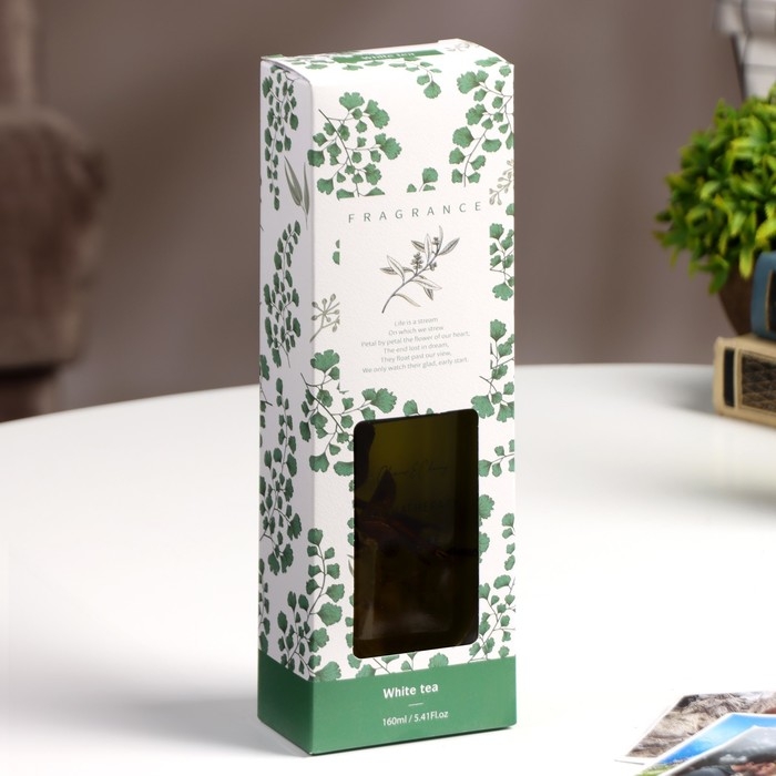 Диффузор ароматический с наполнением Диффузор ароматический с наполнением "Белый чай",160 мл,