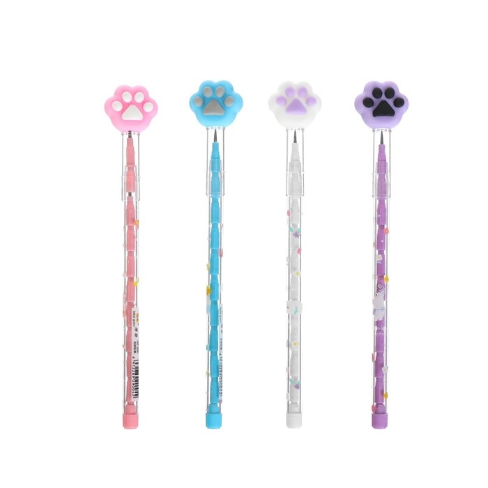 Карандаш секционный прикол "Лапка", МИКС (штрихкод на штуке)