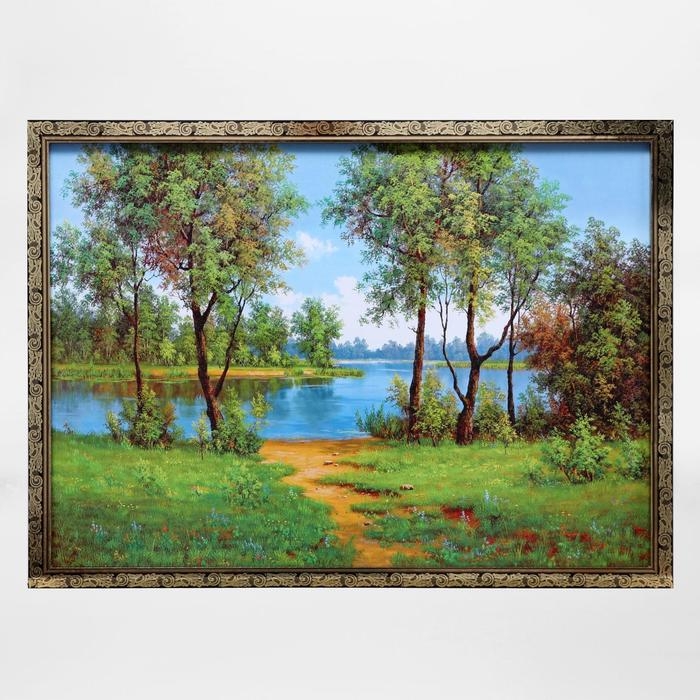 Картина  Картина "Тишина в лесу" 56*76 см