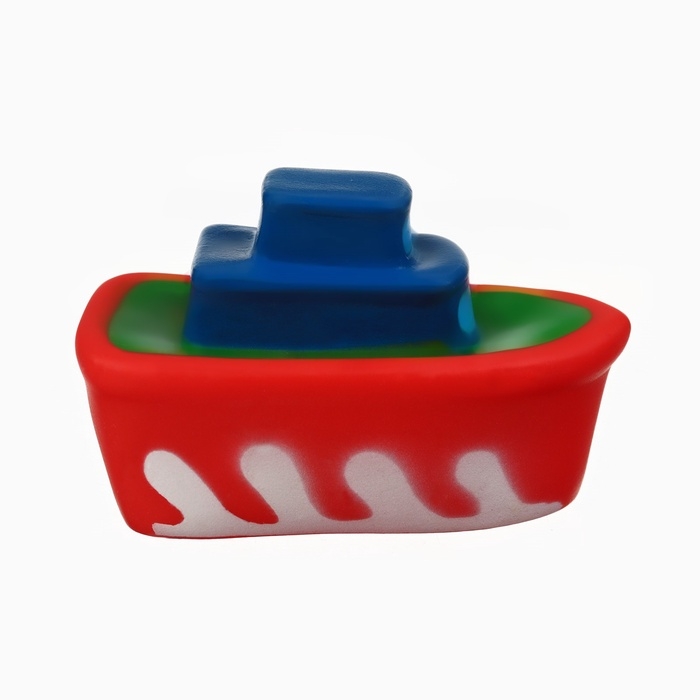 Набор резиновых игрушек для ванны «Транспорт», с пищалкой, 4 шт, Крошка Я Набор резиновых игрушек для ванны «Транспорт», с пищалкой, 4 шт, Крошка Я