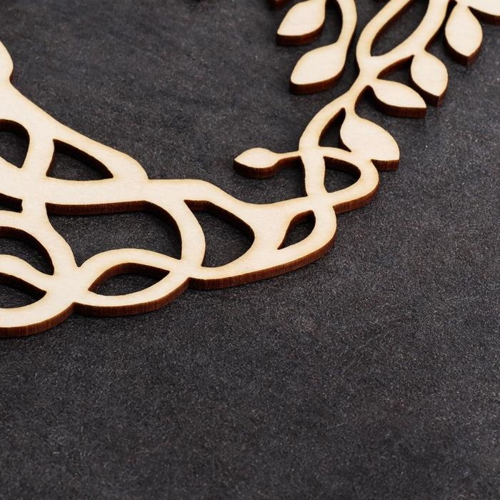 Заготовка-основа для панно  Заготовка-основа для панно "Дерево в круге" в рамке, с подложкой