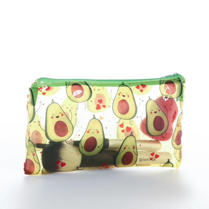 Косметичка на молнии, цвет зелёный Косметичка на молнии, цвет зелёный