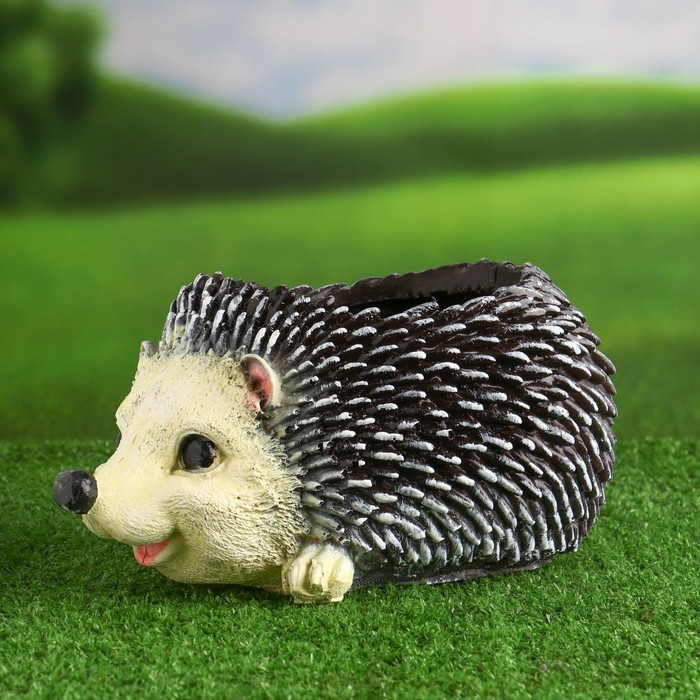 Фигурное кашпо  Фигурное кашпо "Ежик" 25см