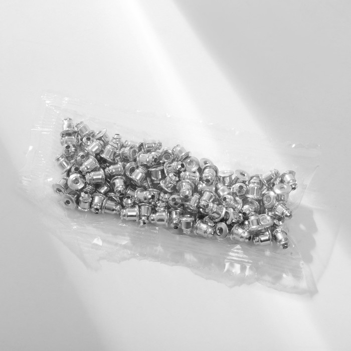 Пусеты в коробке 36 пар «Натурель», цвет МИКС в чернёном серебре Пусеты в коробке 36 пар «Натурель», цвет МИКС в чернёном серебре