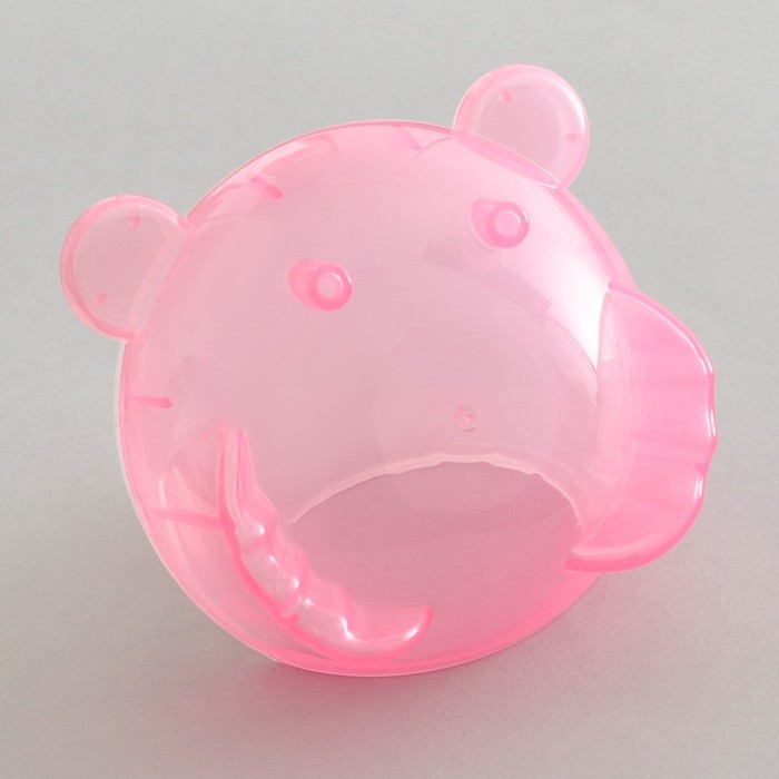 Туалет Туалет "Мышь" ,11 х 11,5 х 7,8 см, розовый