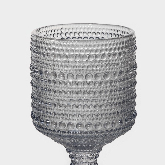 Бокал для вина стеклянный «Талон», 300 мл, 8×15,5 см, цвет перламутровый Бокал для вина стеклянный «Талон», 300 мл, 8×15,5 см, цвет перламутровый