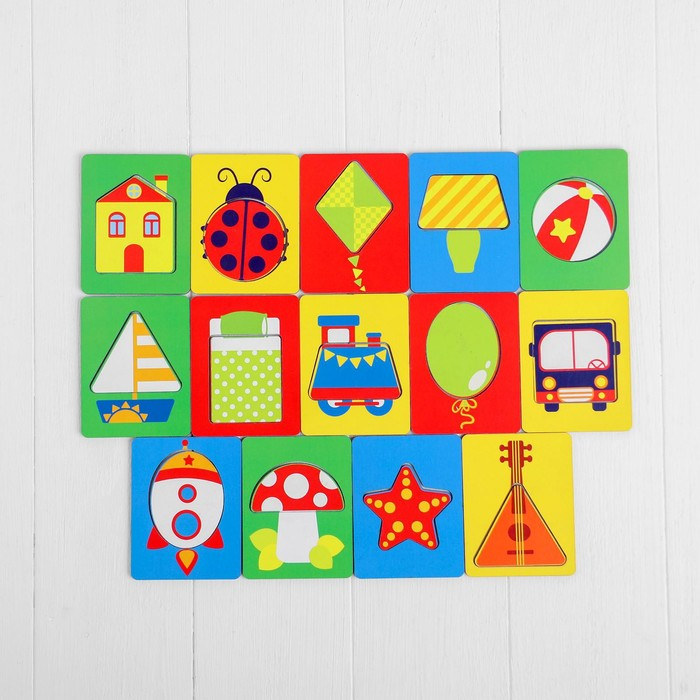 Досочки Сегена &laquo;Изучаем формы&raquo;