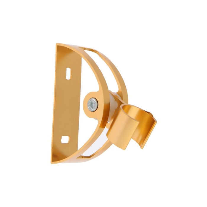 Держатель для душевой лейки ZEIN Z65, регулируемый, алюминий, золотой Держатель для душевой лейки ZEIN Z65, регулируемый, алюминий, золотой