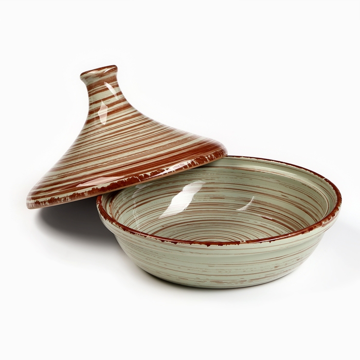 Тажин №2, 1л / 17,5х22см, мята Тажин №2, 1л / 17,5х22см, мята