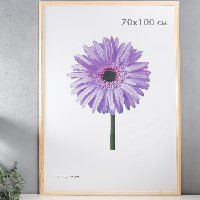 Фоторамка дерево Linda 70х100 см неокрашенная (пластиковый экран) Фоторамка дерево Linda 70х100 см неокрашенная (пластиковый экран)