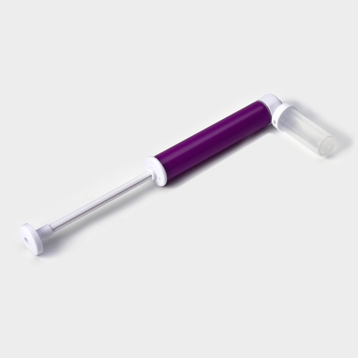 Аэрограф механический, 25&times;12&times;3 см, 4 ёмкости в комплекте, цвет МИКС