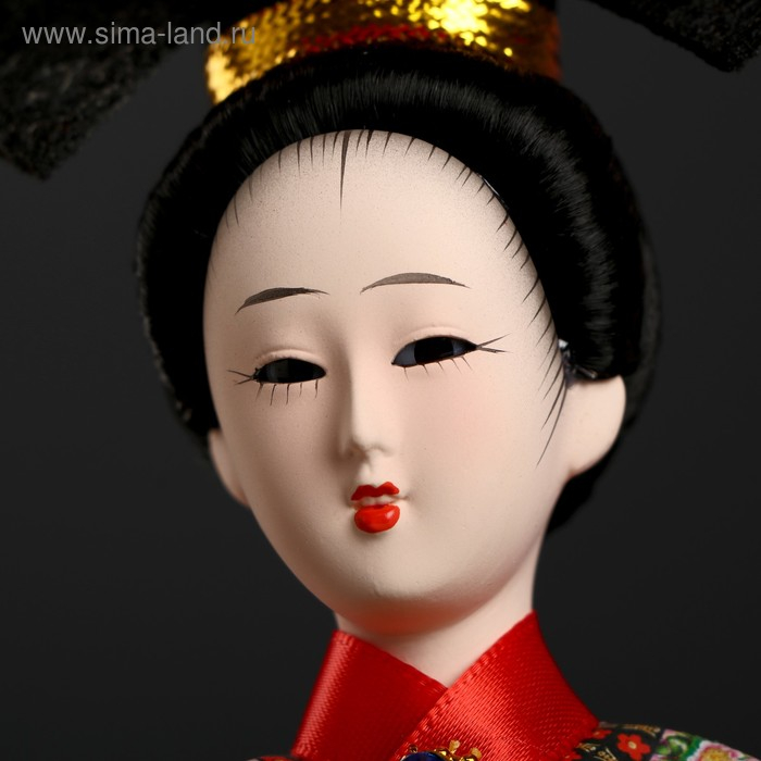 Кукла коллекционная Кукла коллекционная "Китаянка в национ. платье с китайским фонариком" МИКС 32х12,5х12,5 см