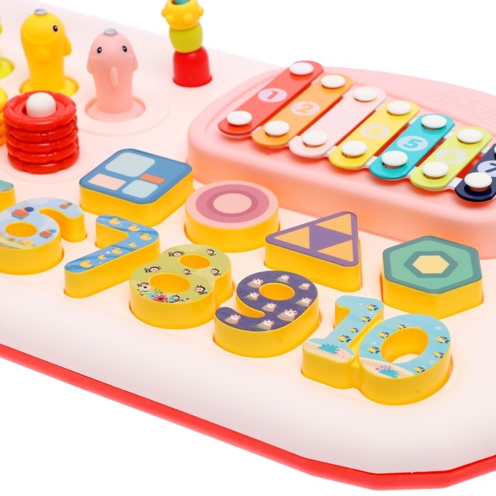 Развивающая игрушка «Весёлые игры», цвет розовый Развивающая игрушка «Весёлые игры», цвет розовый