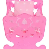 Кровать кукольная, с комплектом белья: матрас, подушка, одеяло (48&times;30 см)