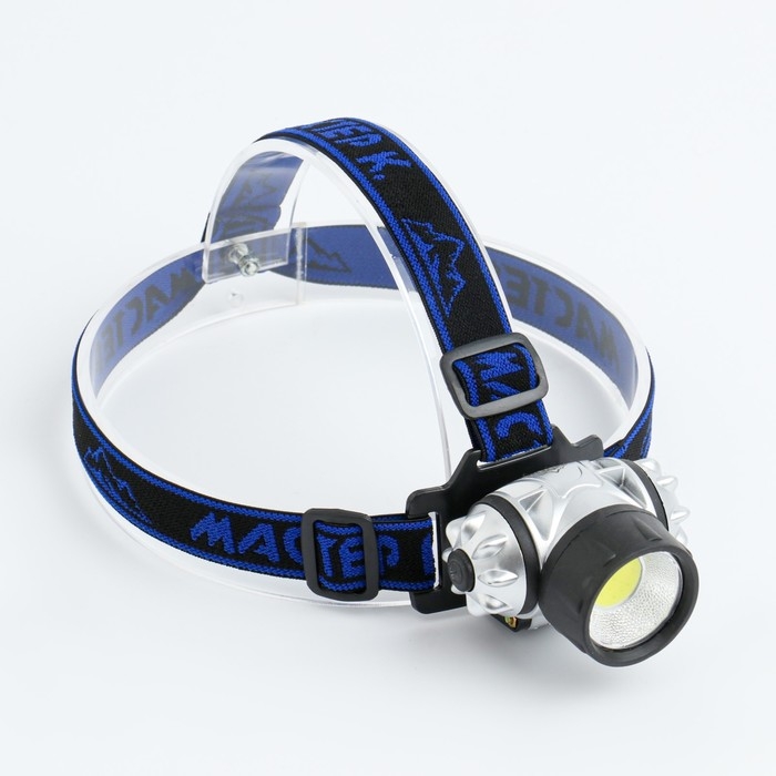 Фонарь налобный  Фонарь налобный "Мастер К.", 3 ААА, 5 х 7 см