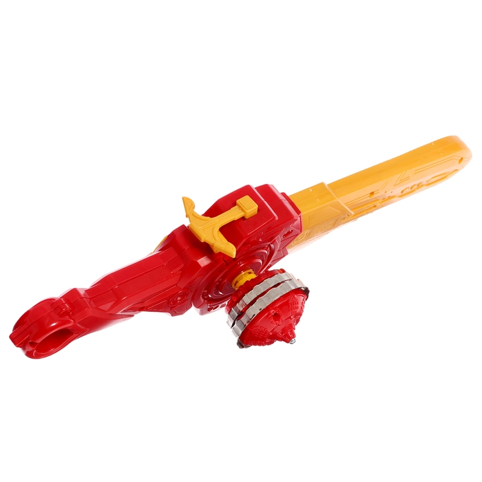 Волчок с мечом ULTRA SPIN «Гладиатор», цвет красный Волчок с мечом ULTRA SPIN «Гладиатор», цвет красный