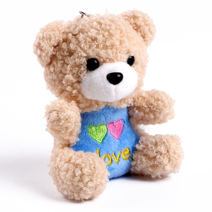 Мягкая игрушка-брелок «Мишка» цвета МИКС Мягкая игрушка-брелок «Мишка» цвета МИКС