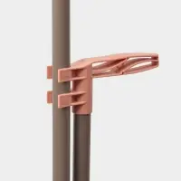 Щётка для пола: совок 24&times;25&times;81 см, щётка 24 см, персиковая