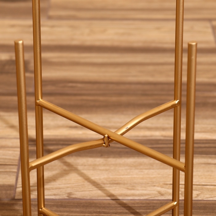 Кашпо на подставке  Кашпо на подставке "Космик" металл (набор 2 шт), диаметр 30 и 25 см