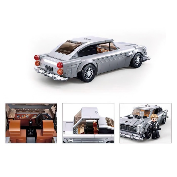 Конструктор машина Sluban Модельки, 323 детали, 6+ Конструктор машина Sluban Модельки, 323 детали, 6+