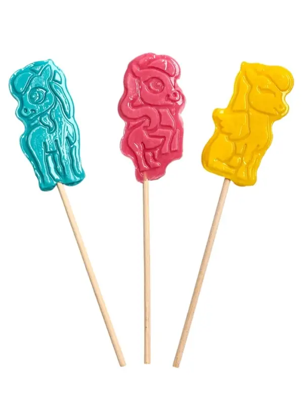 Леденец на палочке: тутти-фрутти, манго, земляника, 24 г