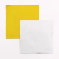 Фольга для конфет 10&times;10 см 100 шт., лимонное золото, фактура №2