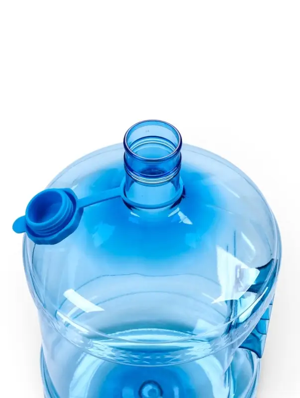 Бутыль для кулера, 18.9 л, ПЭТ, многооборотная, с ручкой, с пробкой