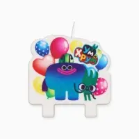 Свеча в торт фигурная 8&times;8 см, Ум и Хрум